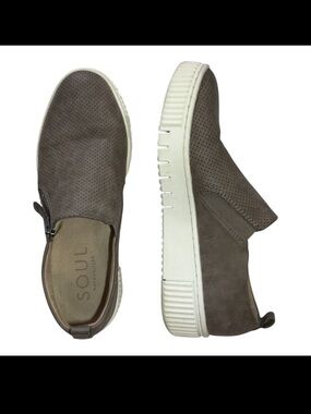 Soul Naturalizer ‘Turner’ brown slip-on sneakers Women’s size 7M